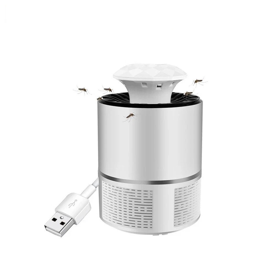 Electric UV Mosquito Killer Lamp Outdoor/Indoor Fly Bug Insect Zapper Trap USB