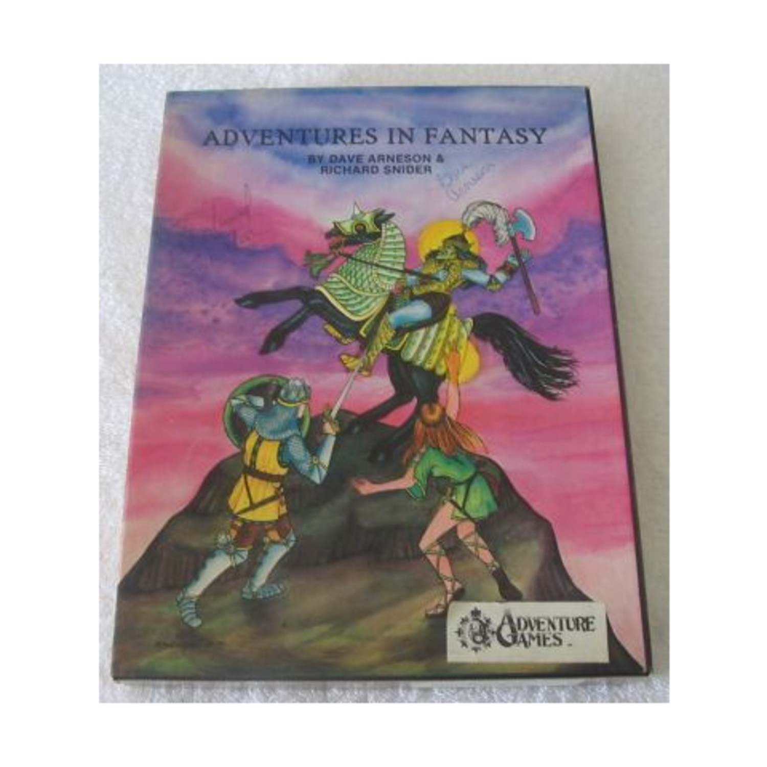 Adventures Fantasy RPG Adventures in Fantasy Fair/EX