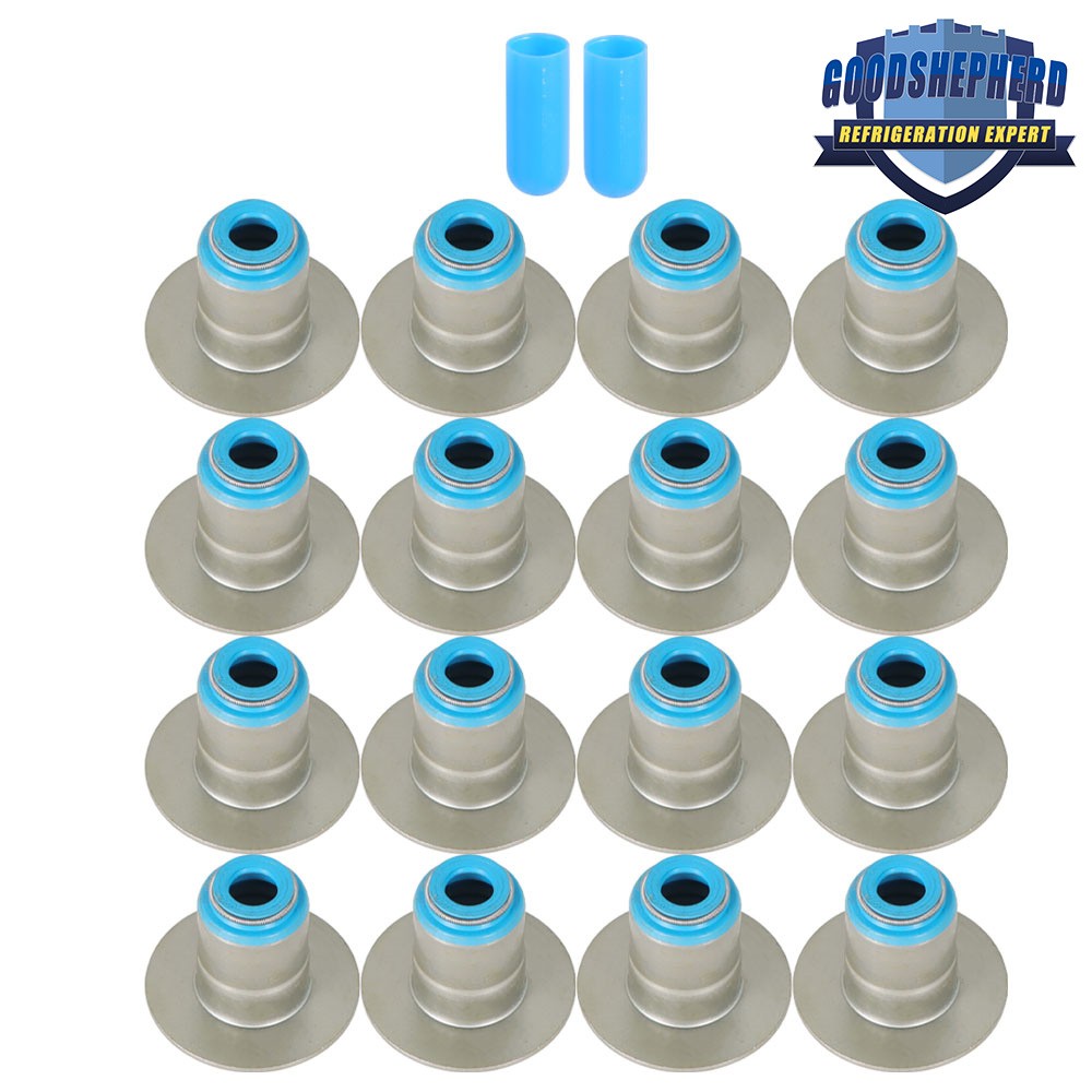 12482063 For GMC Chevrolet 4.8 5.3 5.7 6.0 LS1/3/6 Kit Set of 16 Valve Stem Seal