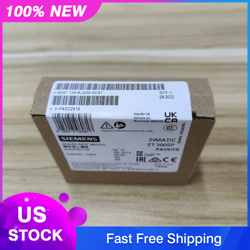 Brand New Siemens 6ES7134-6JD00-0CA1 In Box 6ES7 134-6JD00-0CA1 Fast Shipping