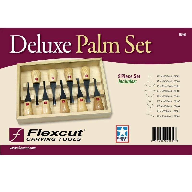 NEW! Flexcut FR405 Deluxe Palm Set Made in the USA