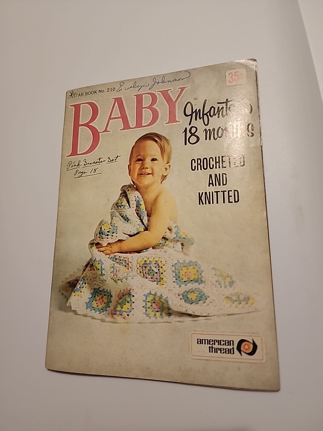Baby Infant To 18 months Crocheted And Knitted [Star Book 210] Paperback (B2)