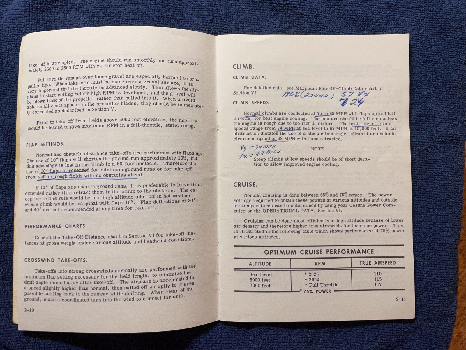 1970 Cessna 150 Owner's Manual