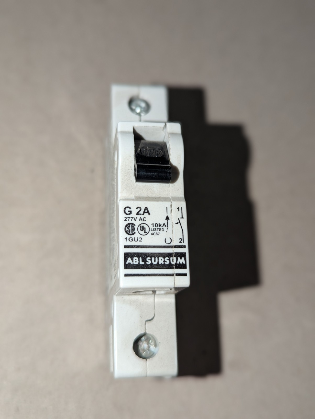 NEW GENUINE ALTECH ABL SURSUM 1GU2 MANUAL MOTOR CONTROLLER G 2A