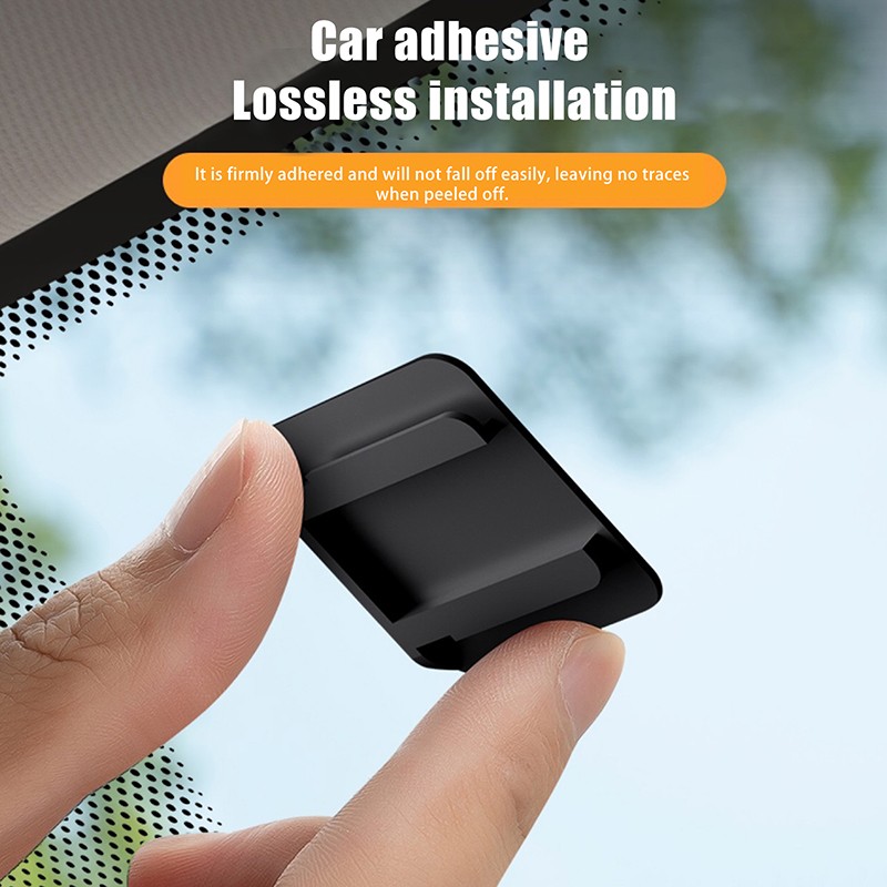 Car Toll Pass Holder Adhesive Sticky ETC Bracket Adhesive Removable Easy
