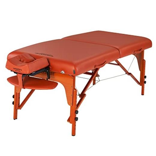 Master Massage 31" Santana Pro Portable Massage Table Standard Mountain Red