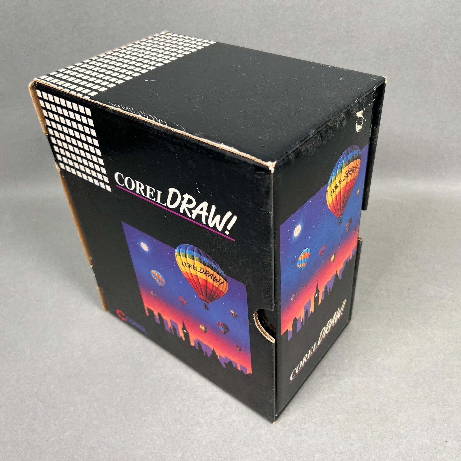 Corel DRAW! 3.0 CD-Rom & 3.5" Diskettes NEC VTG Big Box Computer Software Manual