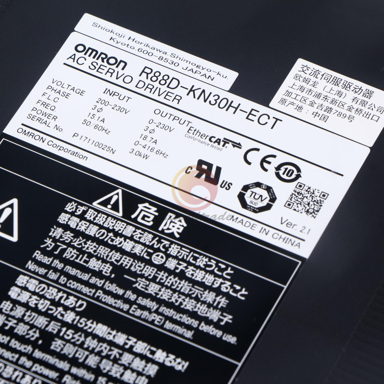 1PC New OMRON Servo drive R88D-KN30H-ECT