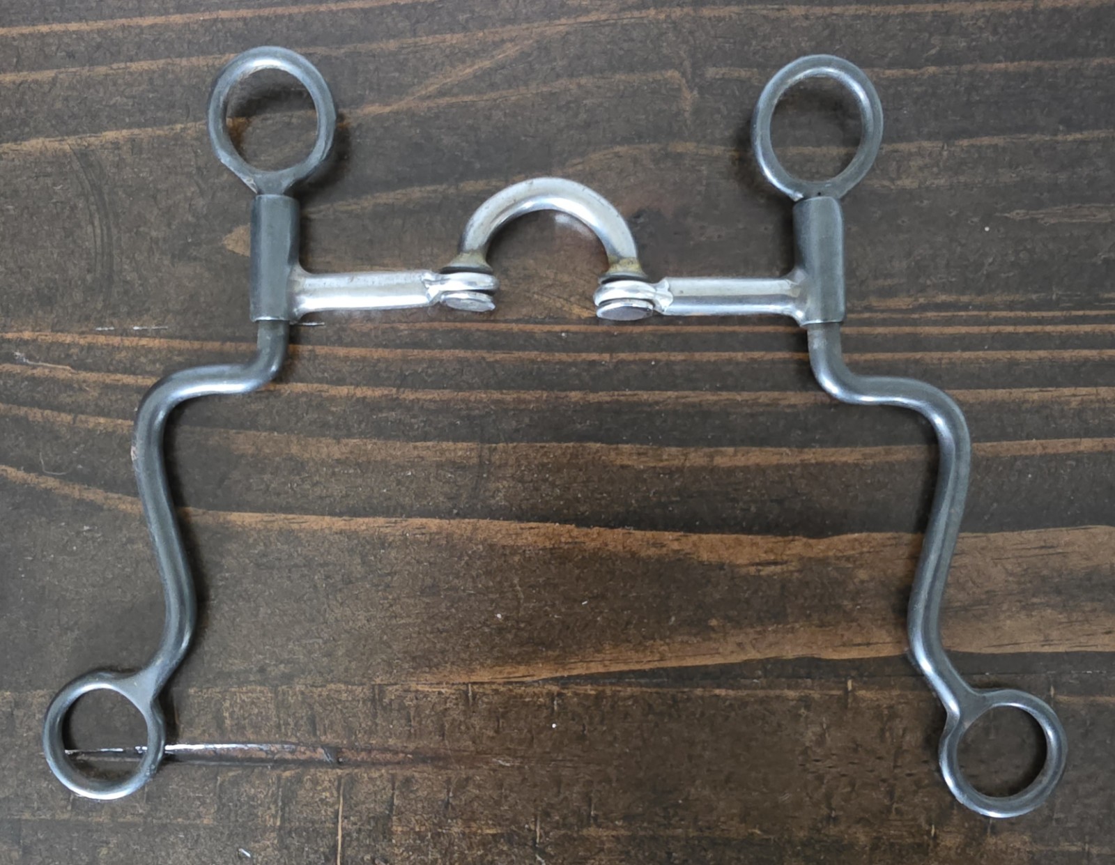 Unstamped Dutton Style Ported Horse Bit