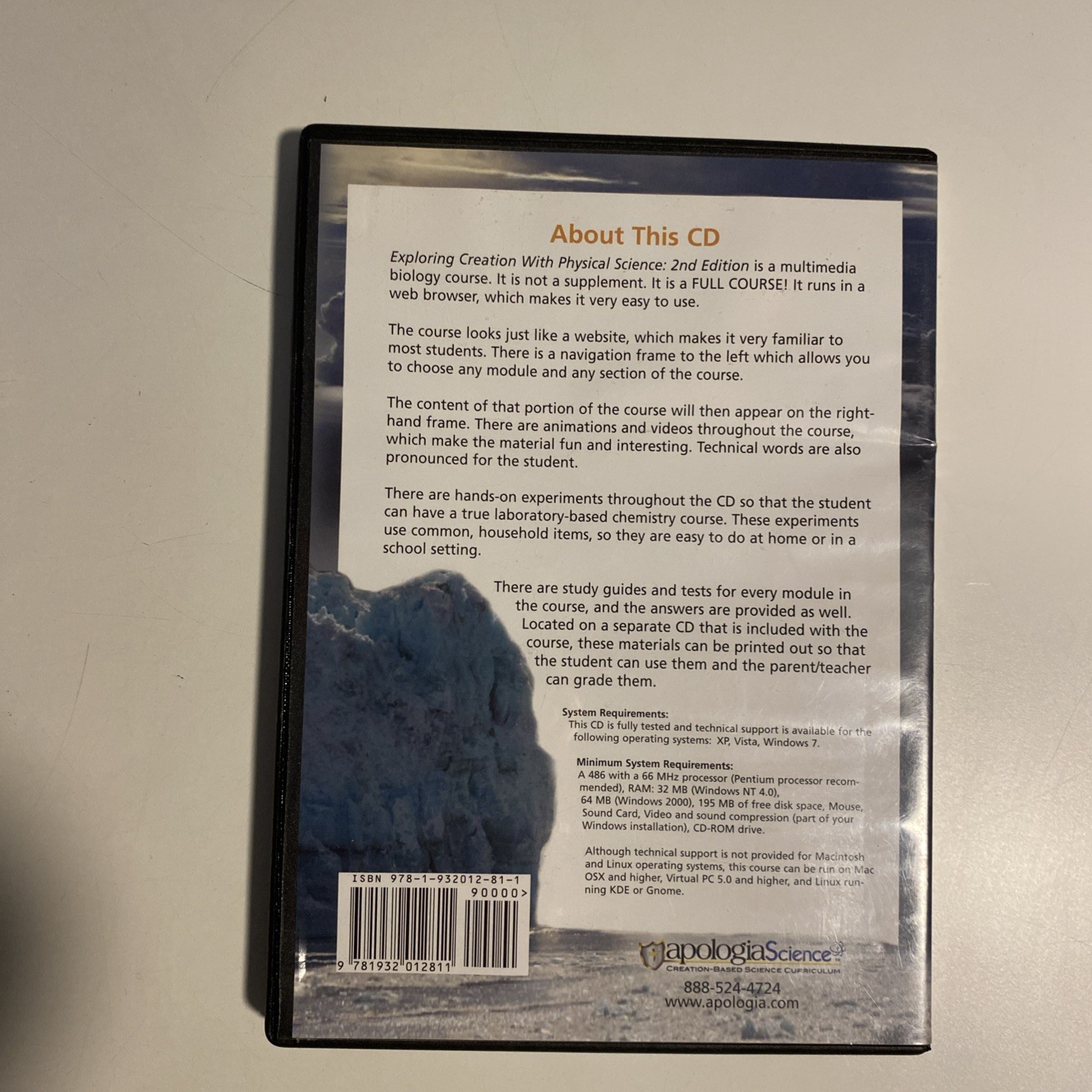 # Apologia Exploring Creation With Physical Science Course CD-ROM, Solution Disc