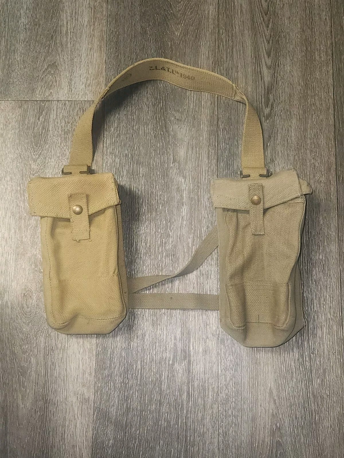 WWII Bren Magazine Pouches, Bren A-GUNNER YOKE SET