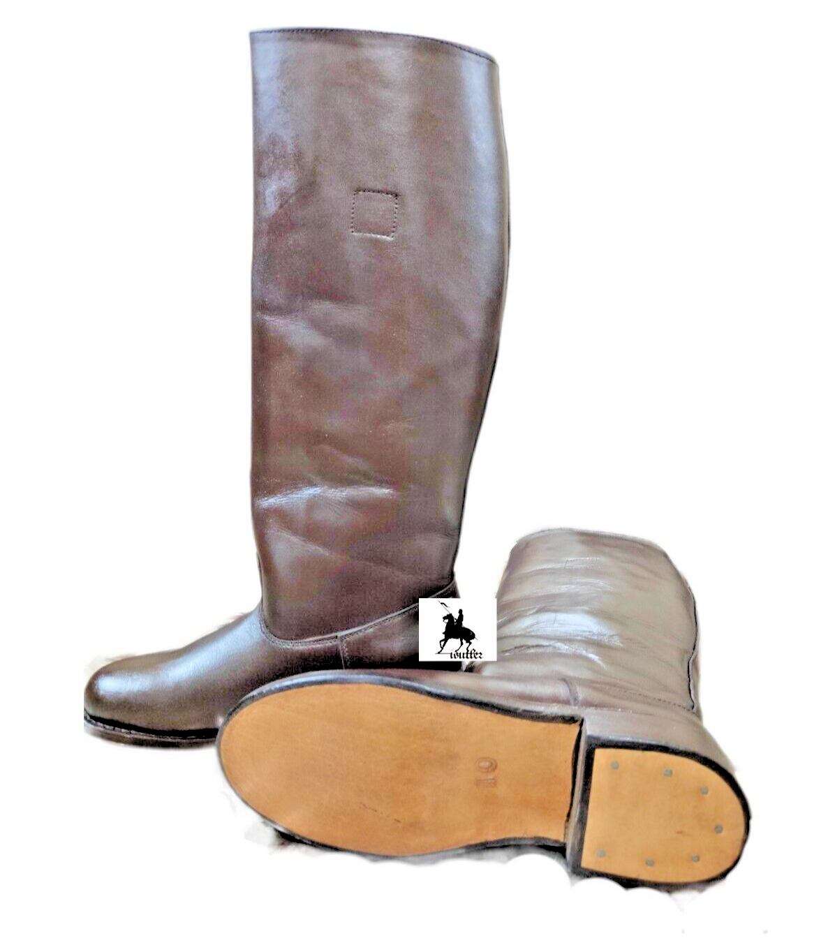 German Officer Leather JackBoot