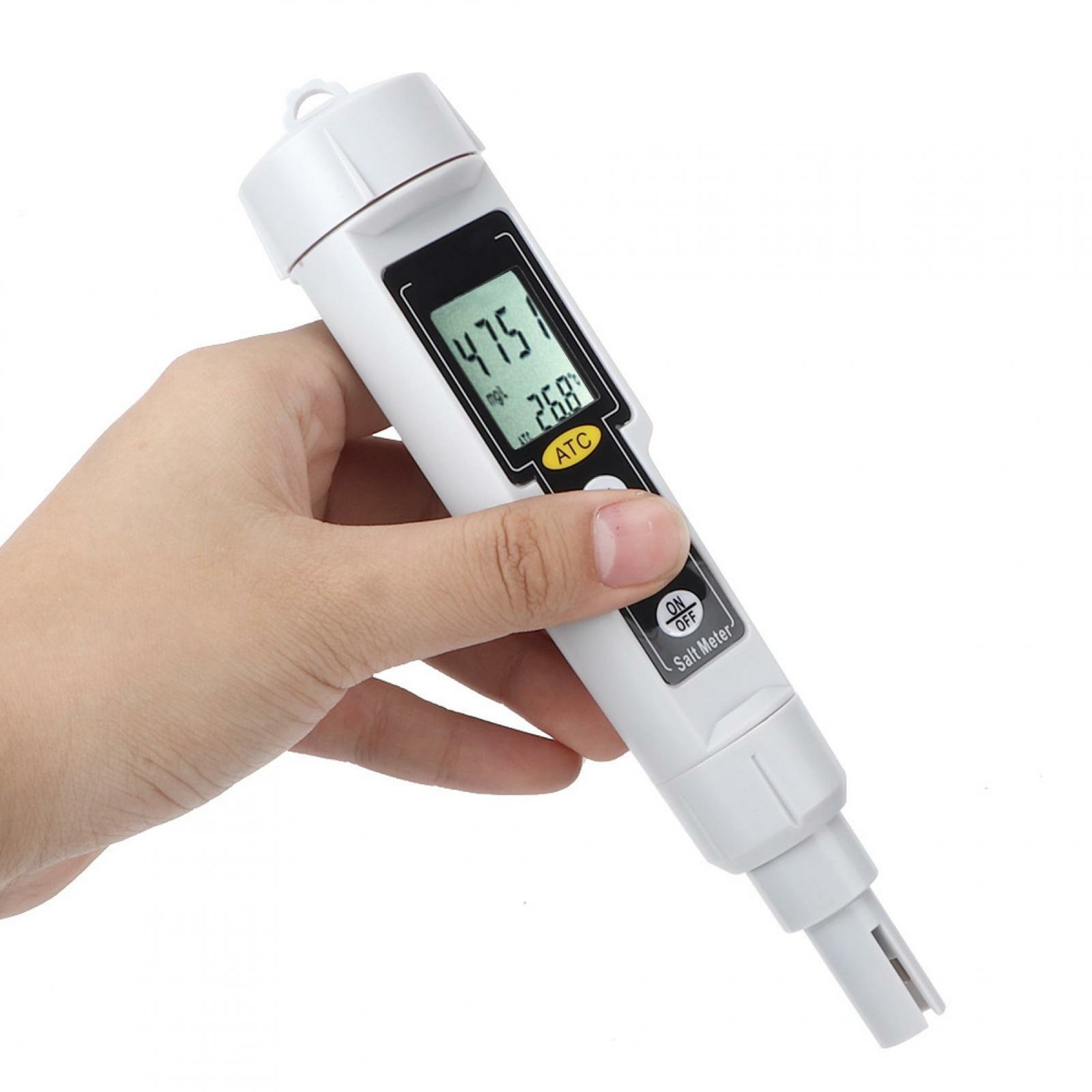 CT3081 Salinity Temperature Humidity Tester Meter Portable Digital Salinometer