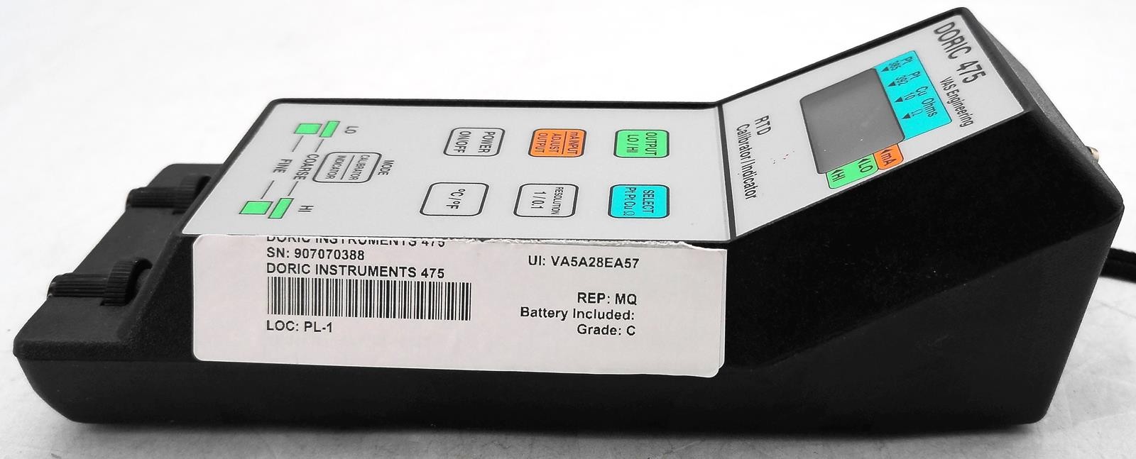 VAS INSTRUMENTS DORIC 475 RTD DIGITAL TEMPERATURE CALIBRATOR