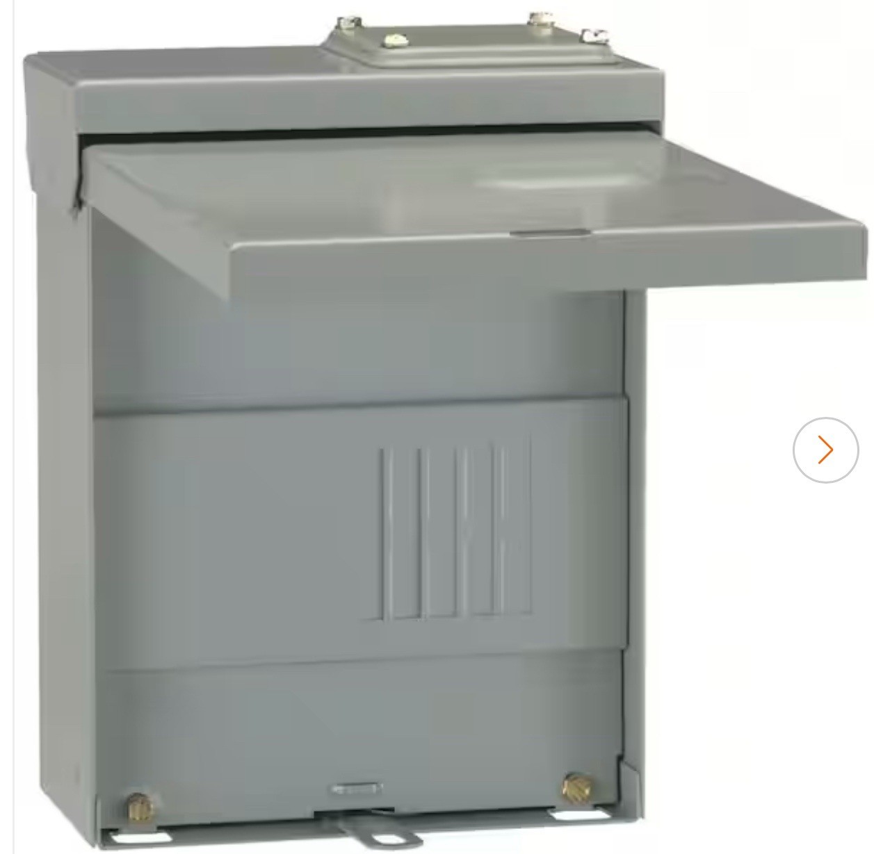 GE PowerMark Plus Outdoor 70 Amp 2-Space 4-Circuit Single-Phase Main Lug Circuit
