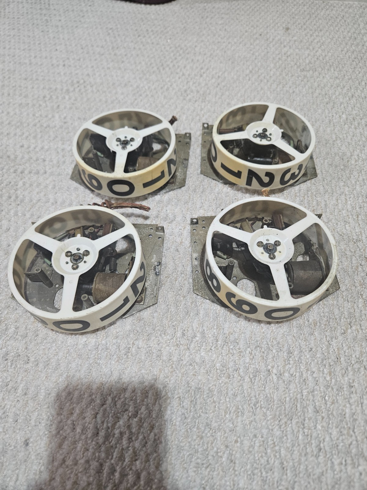 Old Vintage Bowler Score Reels