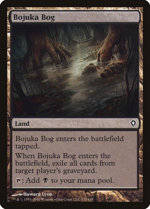 Bojuka Bog 1x MtG Worldwake SP/NM