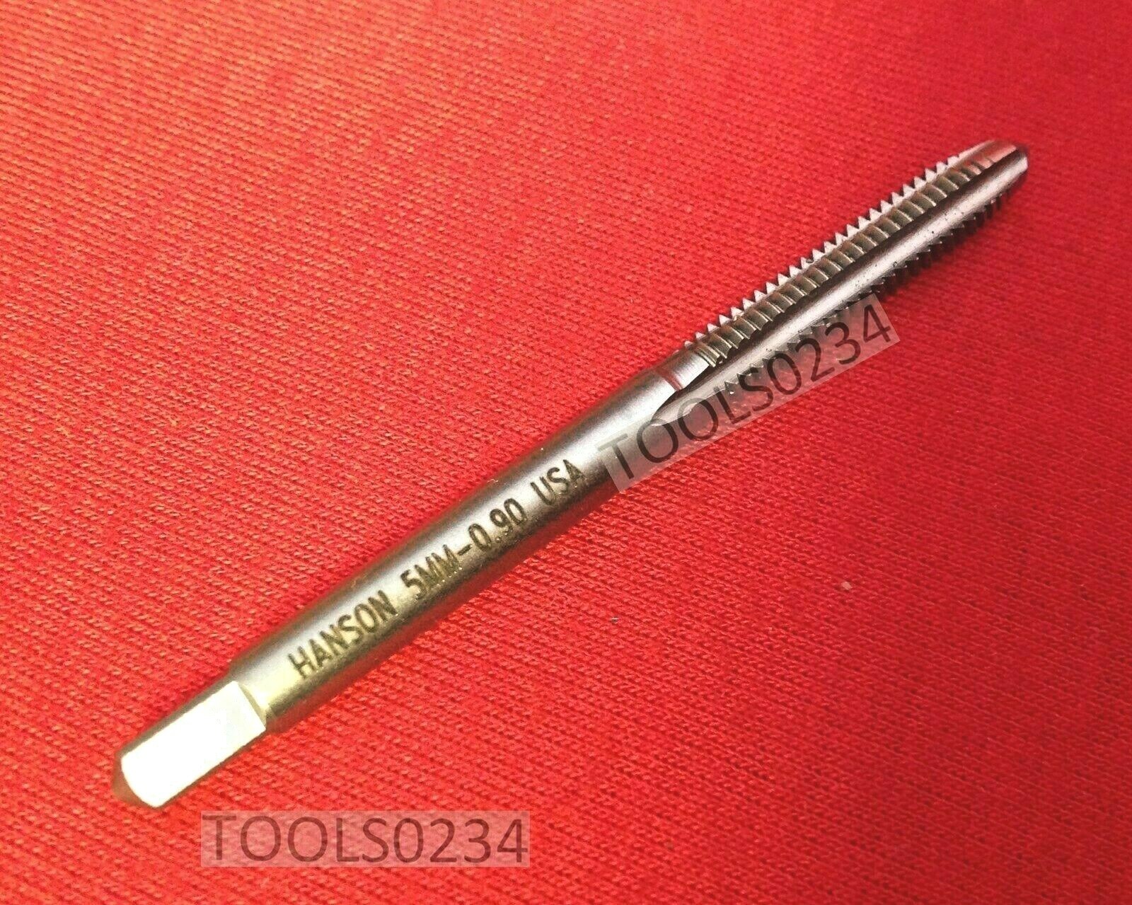 M5 X 0.90 Plug Tap Irwin 1723 8323 ZR Metric 5MM Carbon Steel Tap 4FL USA 0.9 RH