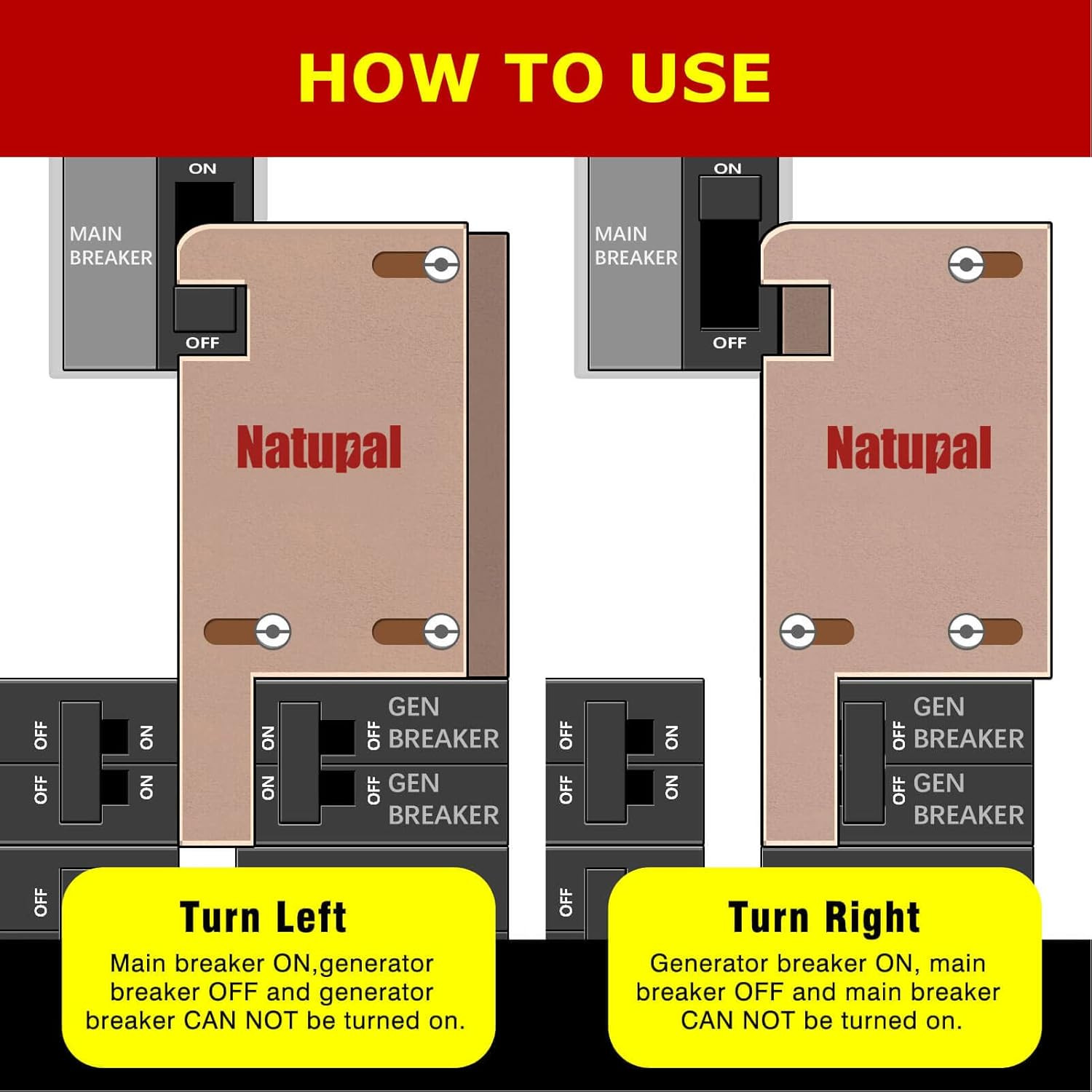 Generator Interlock Kit Compatible Square D Vertical Main 150 200 Amp