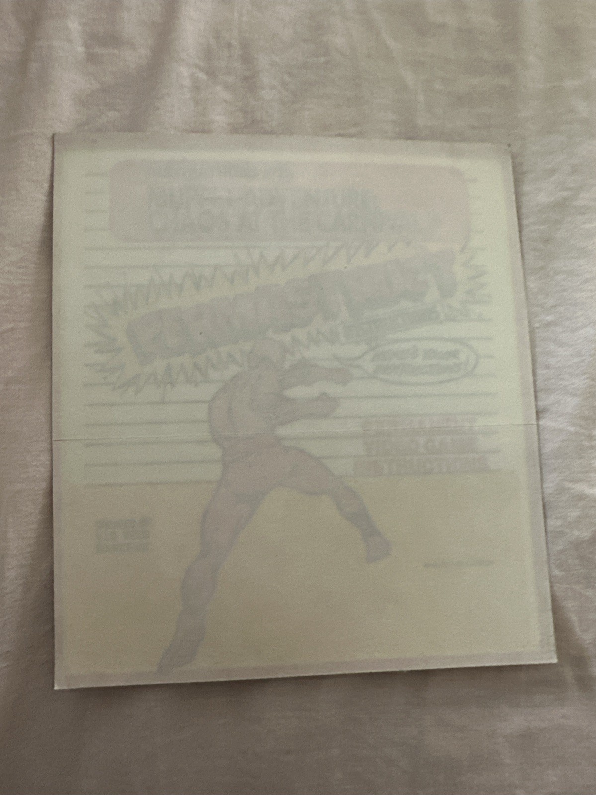 MUPPET ADVENTURE: CHAOS AT THE CARNIVAL Permastruct Instructions Sticker