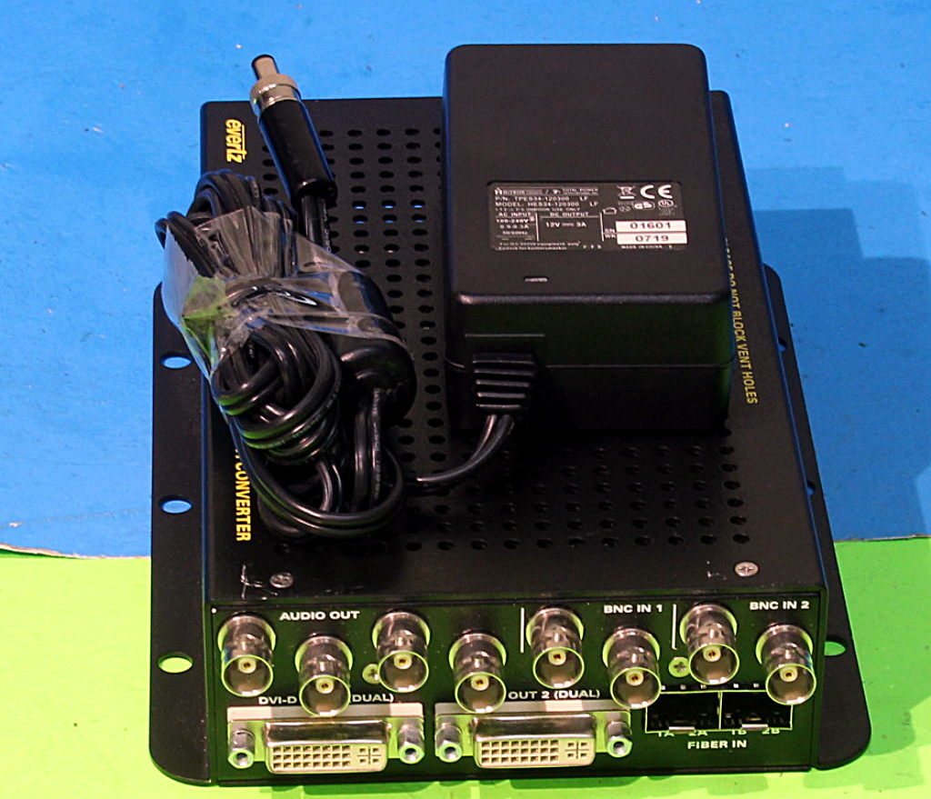 EVERTZ 2430RX-2 Dual DVI over Fiber or COAX Extender Remote/Receive Unit