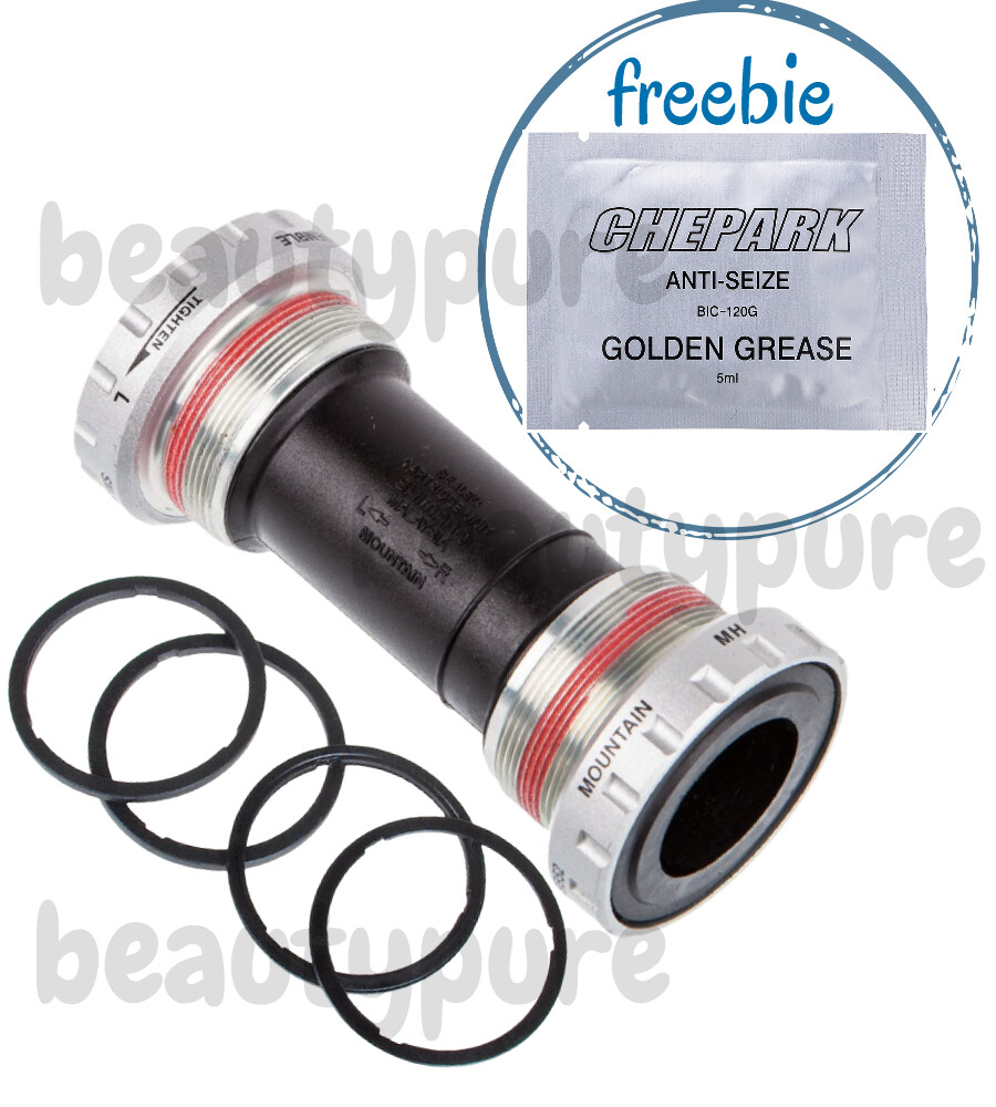 Shimano Deore BSA BB52 Hollowtech II Bottom Bracket (ASMBB52B)