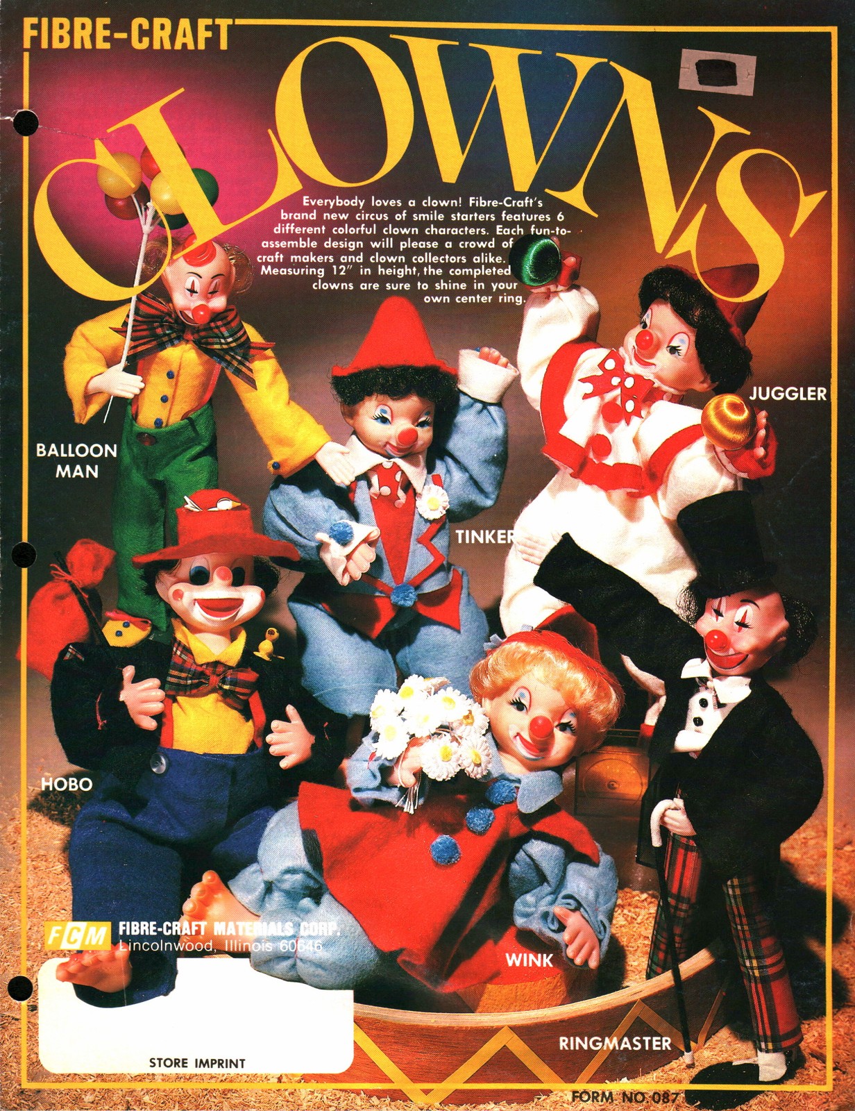 Clowns | Fibre Craft FCM087