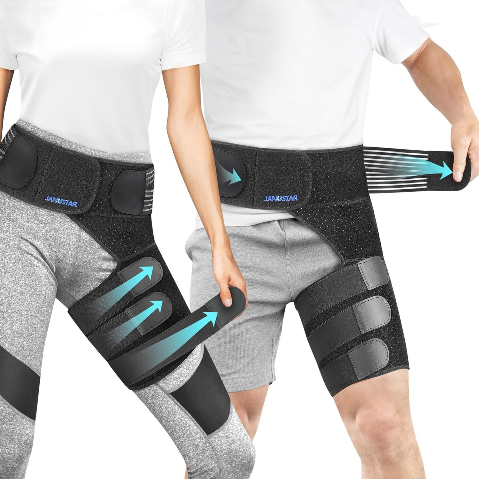 Sciatica Pain Relief Devices, Hip Brace for Women Men, Thigh, Groin, Hamstring C