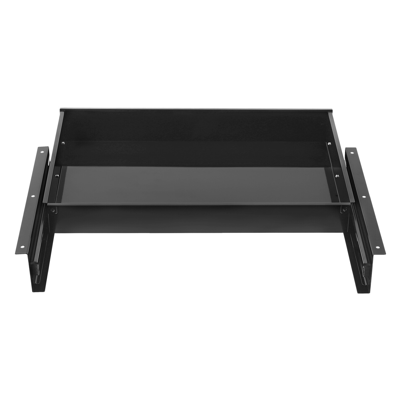 Black Drawer Box Organizer Pull Out Under Cabinet Sliding Shelf Roll Out Tray
