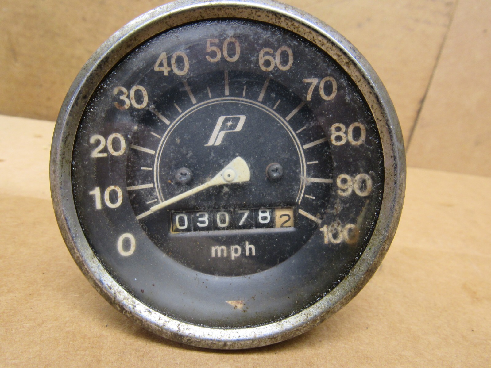 Polaris Colt Snowmobile Speedometer 100 mph Speedometer Good For parts