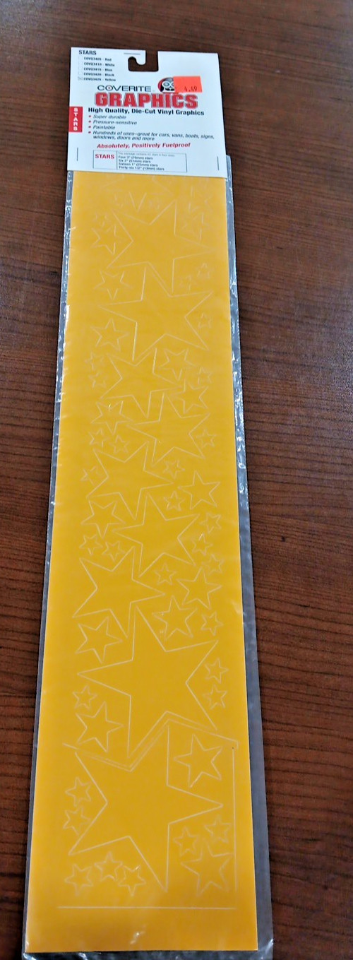 Coverite Graphics - High Quality Die Cut Vinyl Graphics - STARS - COVQ3425