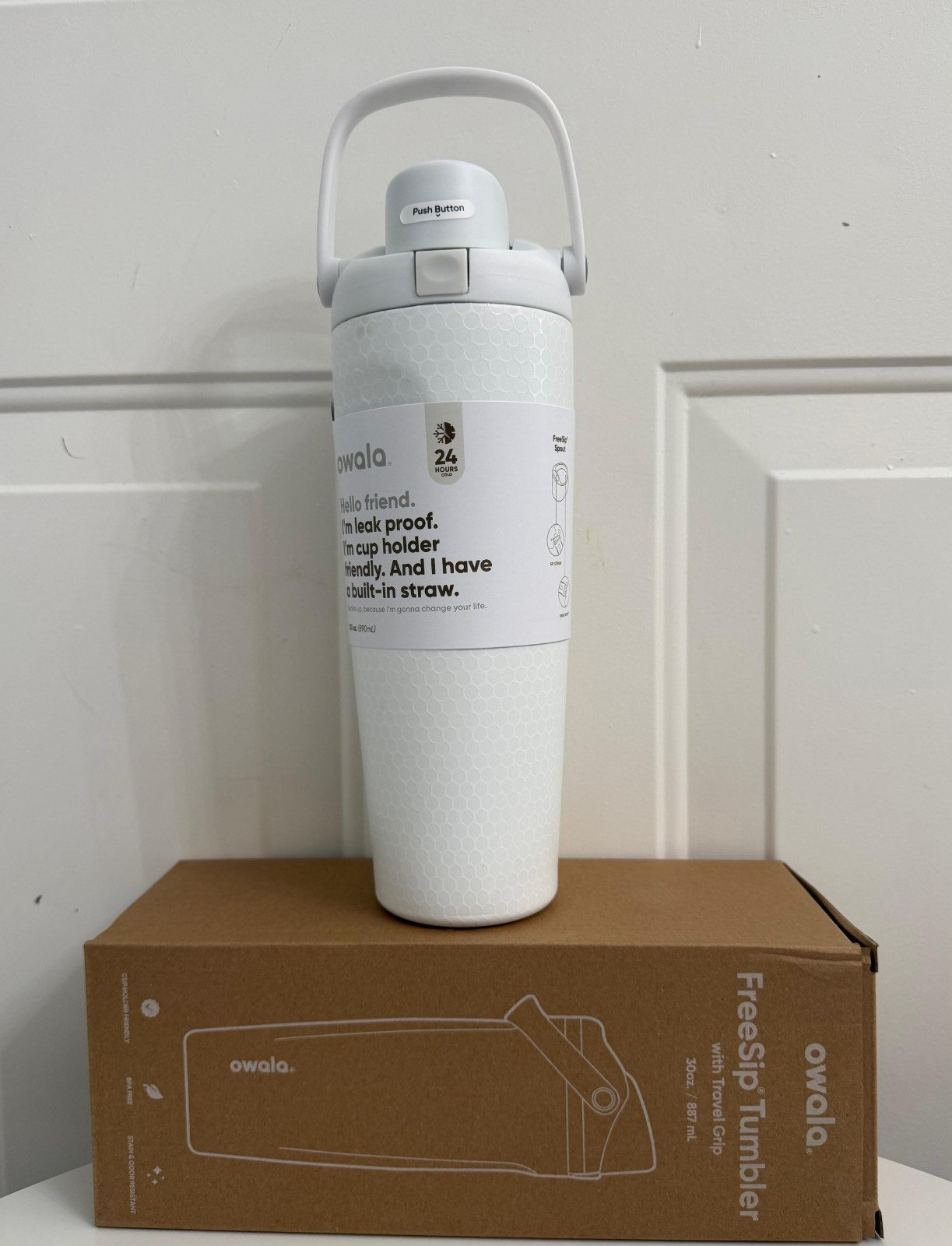 Owala FreeSip 30oz Fairways for Days Golf Limited Edition Water Bottle New USA