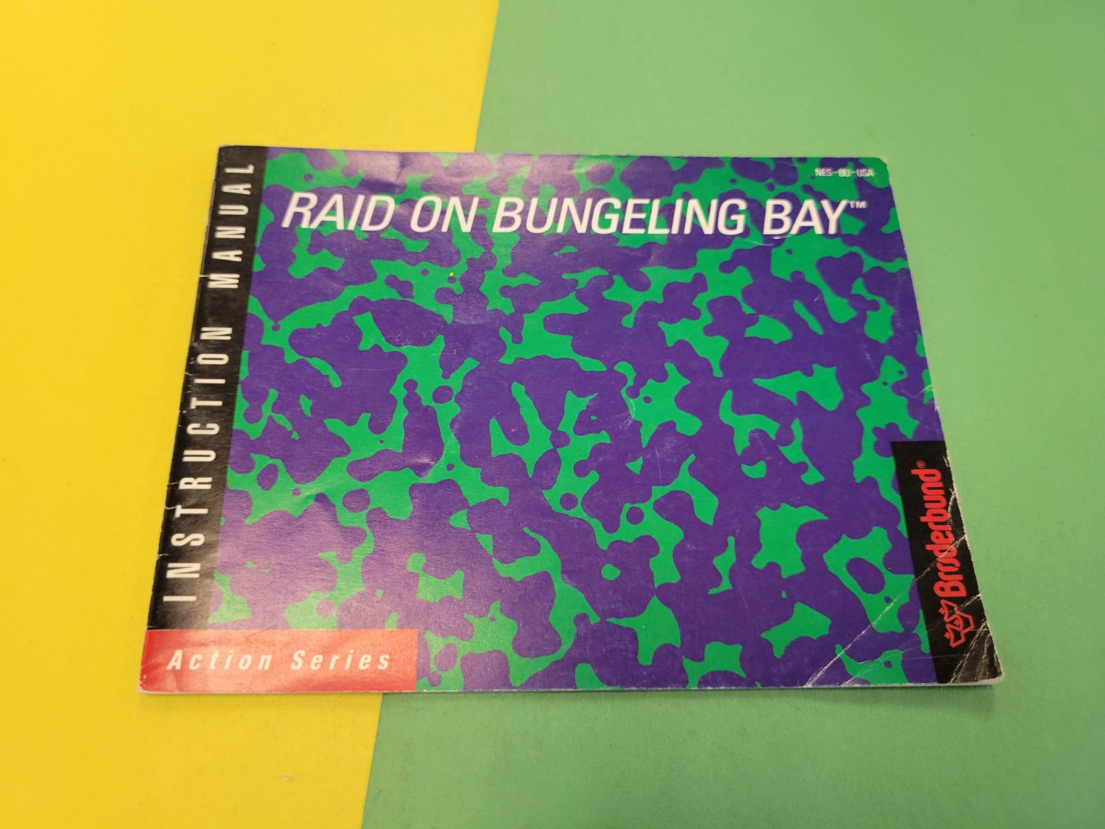 Raid on Bungeling Bay (Nintendo, NES) - Authentic (Manual only)