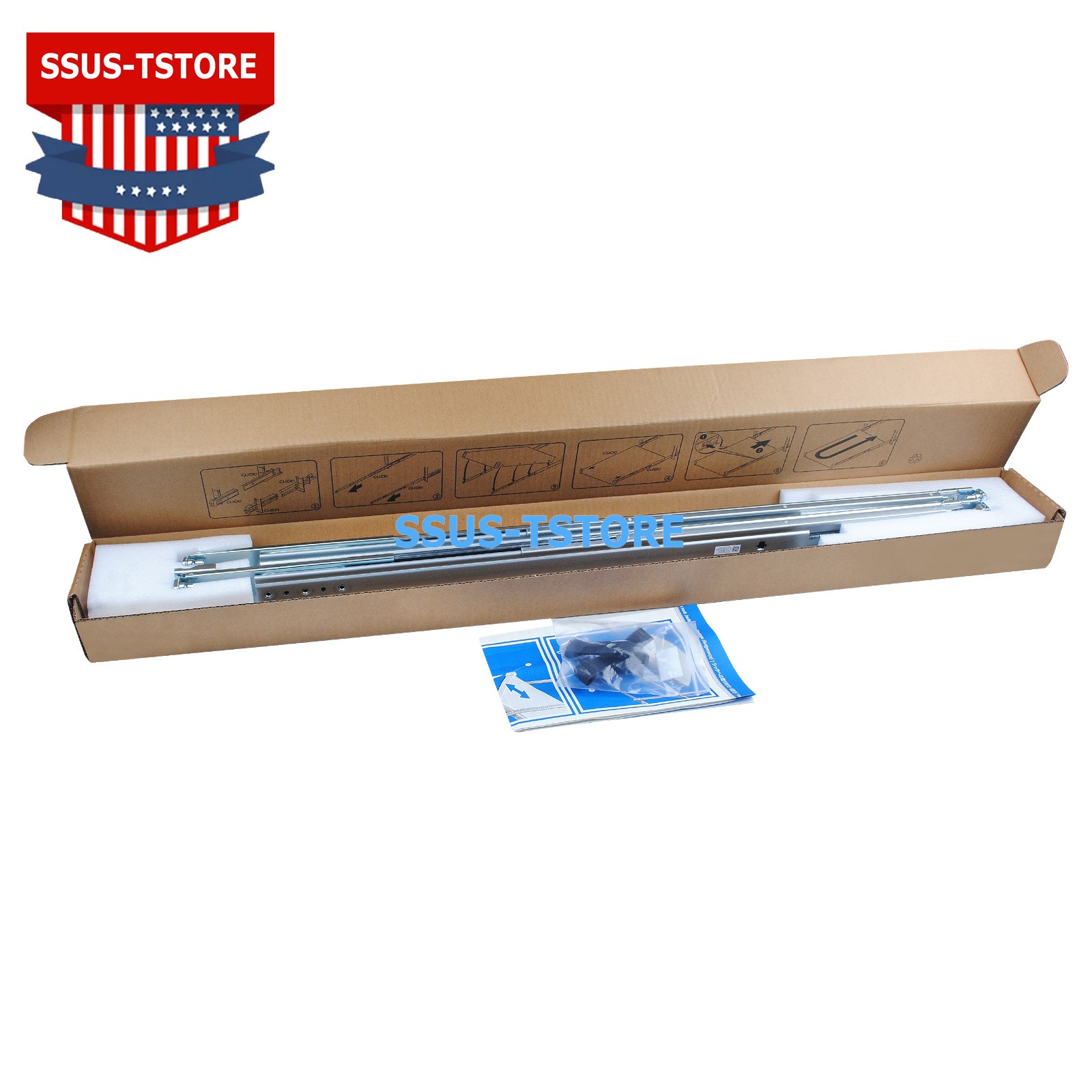 0DRR12 1U Sliding Rail Kit For Dell PowerEdge R650 R660 R6625 R6515 R670 R470