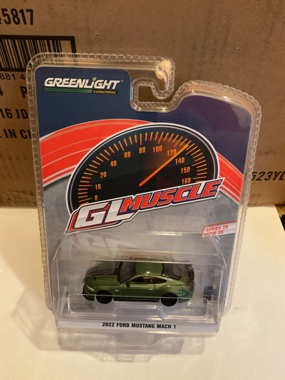 Greenlight Muscle series 2022 Ford Mustang Mach 1.              green