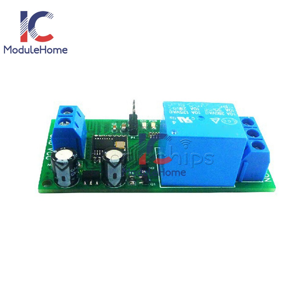 DC12V 1 Channel Bluetooth BLE 5.2 Relay Module Control Board 6 Commands Operate