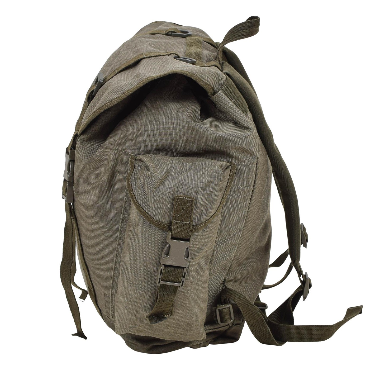 Original German Military 35L Mountain Backpack Durable Multiple Pockets Olive
