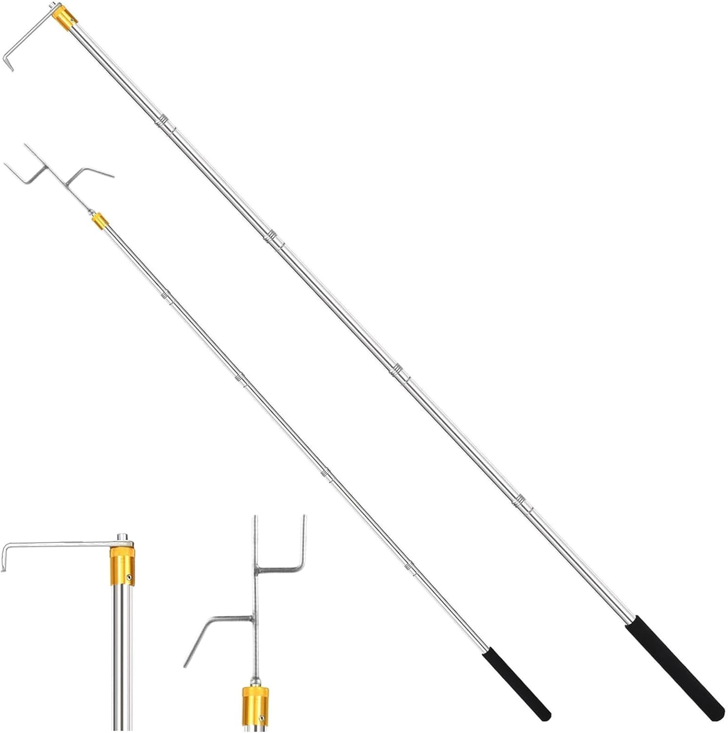 Truck Cargo Grabber - Telescoping Pickup Truck Bed Retriever Tool Cargo Retrieva