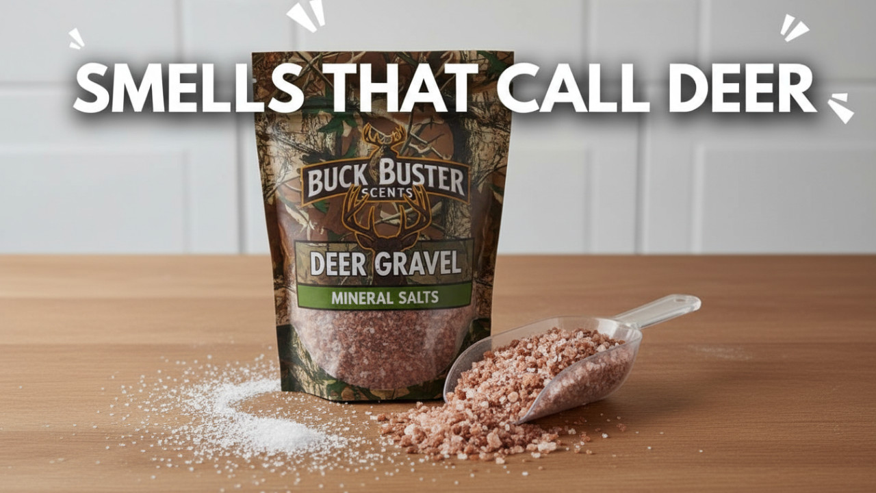 "NEW"Buck Buster Scents,Salt Lic "DEER Gravel" Mineral Salts 10lbs Free Shipping