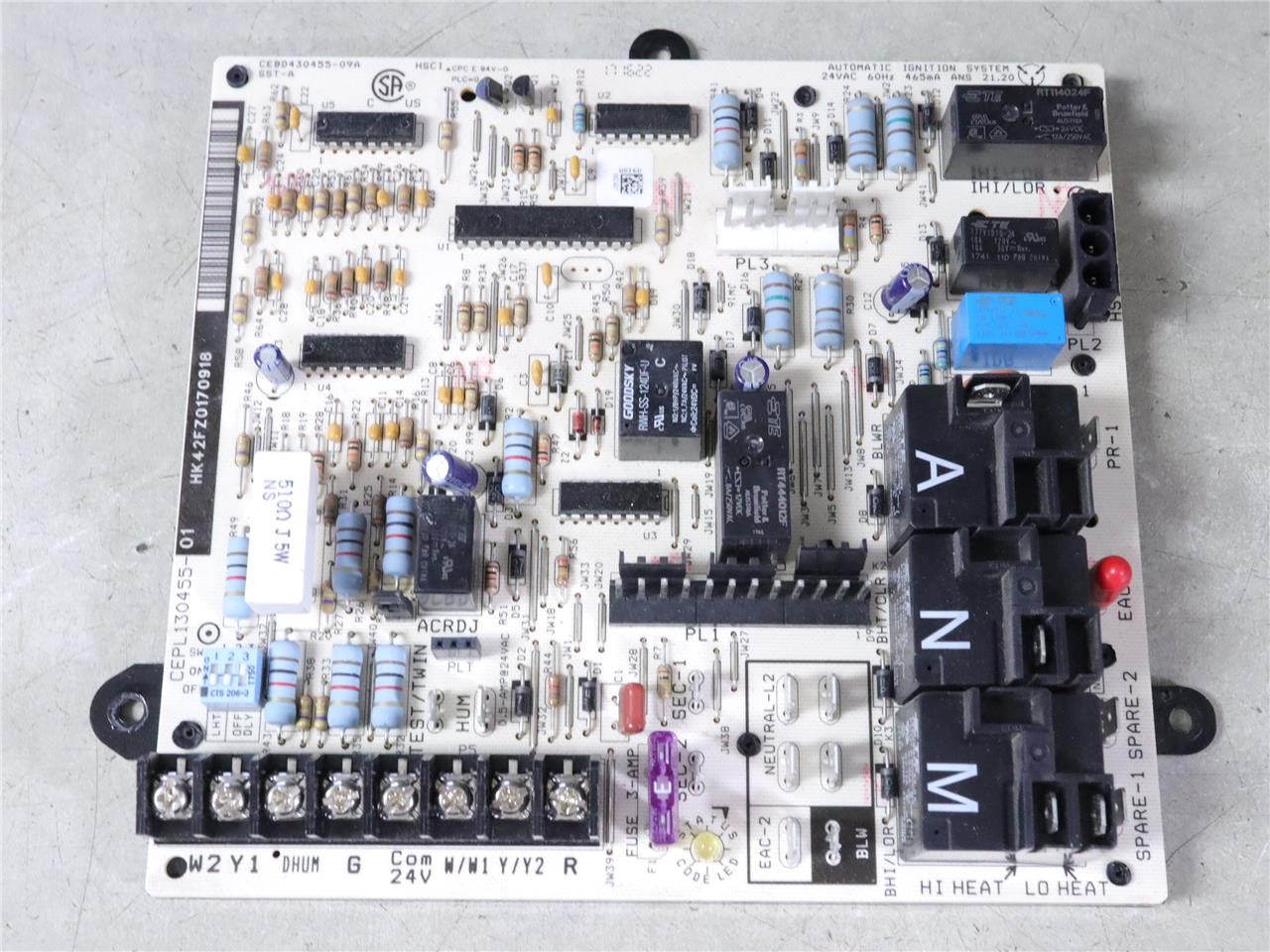 Carrier Bryant Payne HK42FZ017 Furnace Control Circuit Board CEPL130455-01