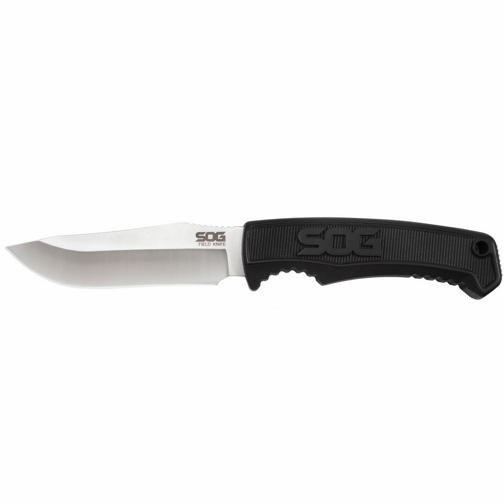 SOG FK1001-CP Field Knife Fixed Knife 4.00" 7Cr17MoV Clip Point Plain Edge