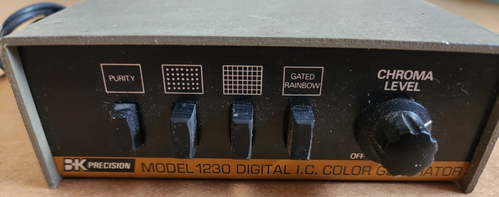 B&K Precision Dynascan 1230 Digital IC Color Generator Warranty Free Shipping