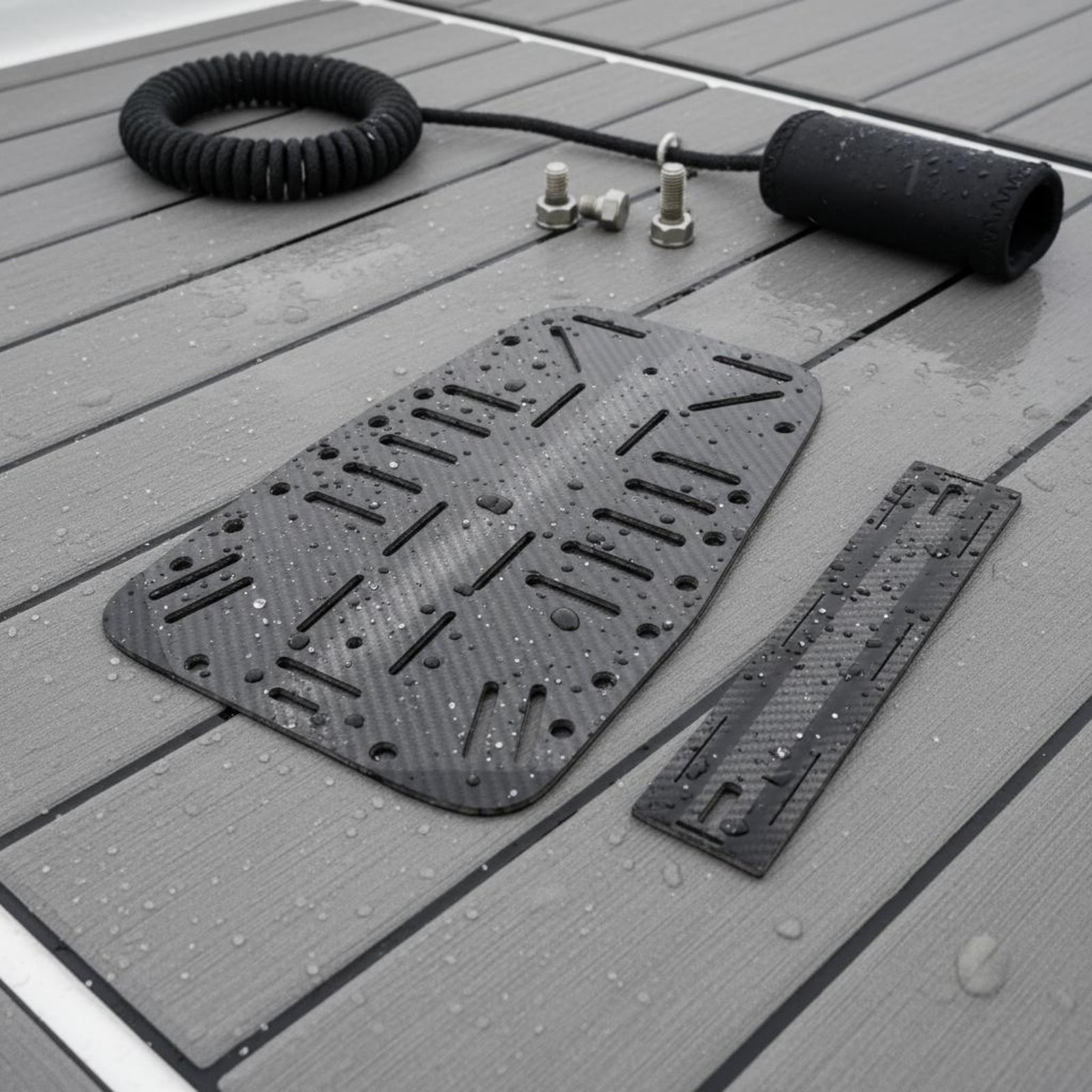 Carbon Fiber Diving Backplate Lightweight Technical Diving Harness Plate