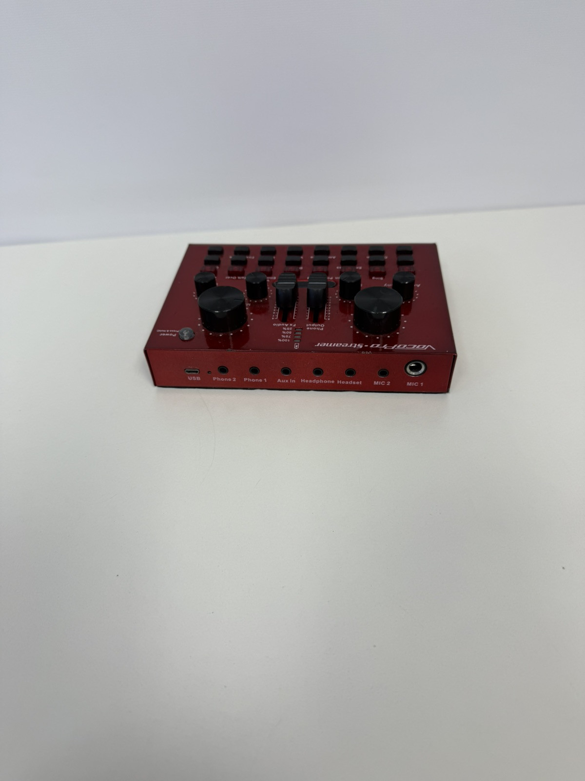 Vocopro Steamer-Desktop USB Audio Interface with Microphone for Live Streaming