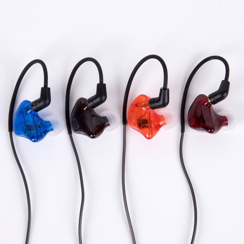 Paiaudio Dynamic Earphones Wired Orange DR1 Dynamic in-ear Monitor Headphones