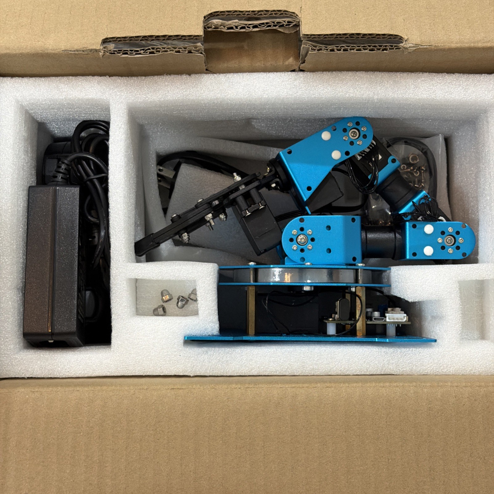 Robotic Arm for Arduino Coding Programming 6DOF Hiwonder-xArm1S STEM Educational