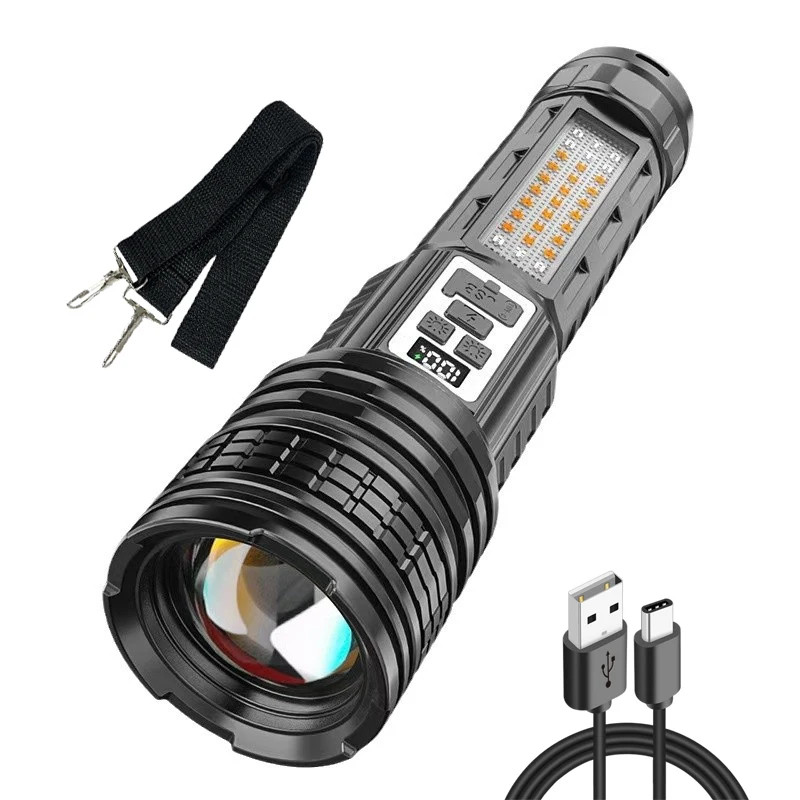 19000000LM Most Powerful Flashlight High Power Rechargeable Led Flashlight US