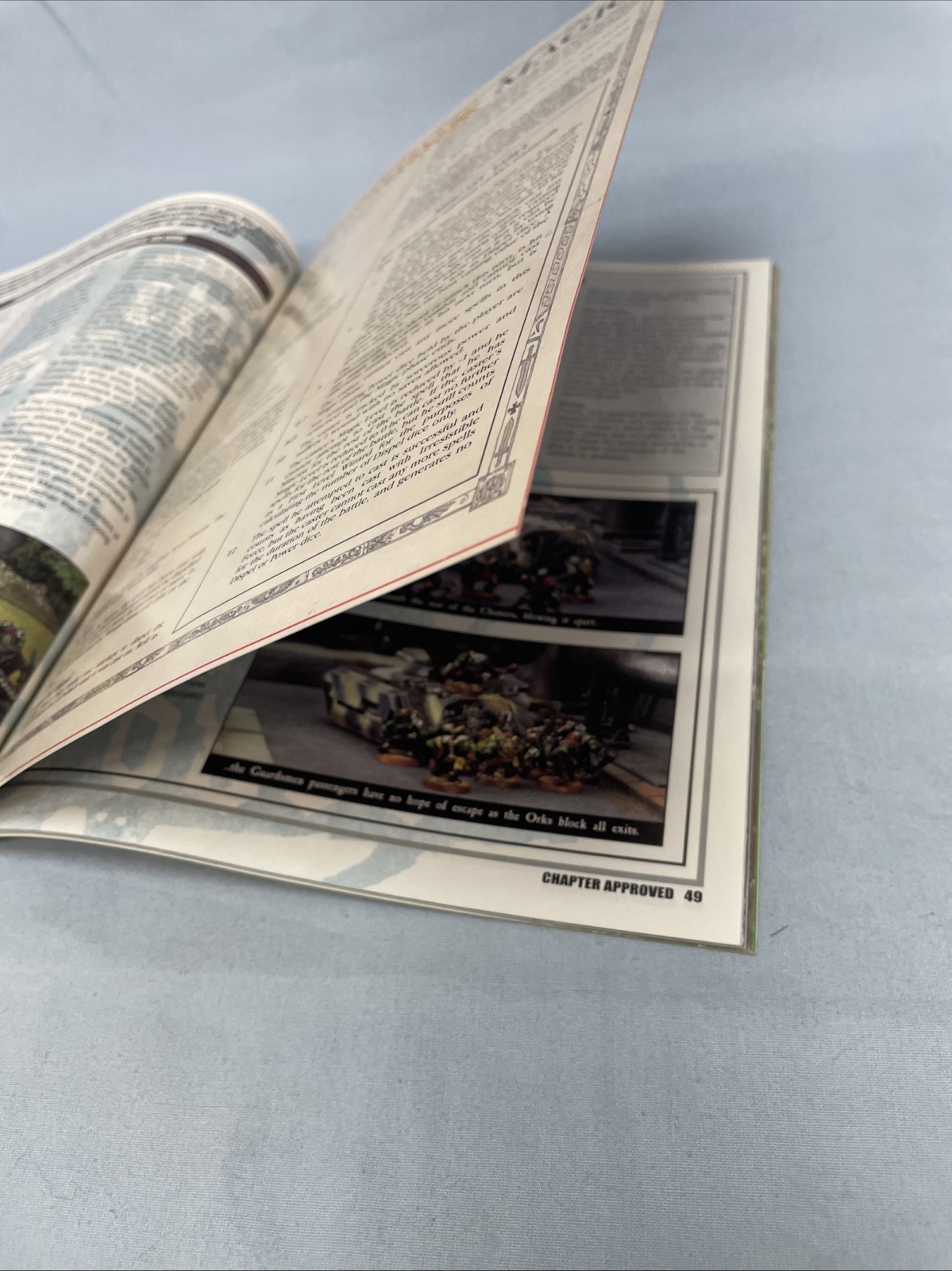 Warhammer Games Workshop White Dwarf Magazine 252 With WH Playsheet Attached