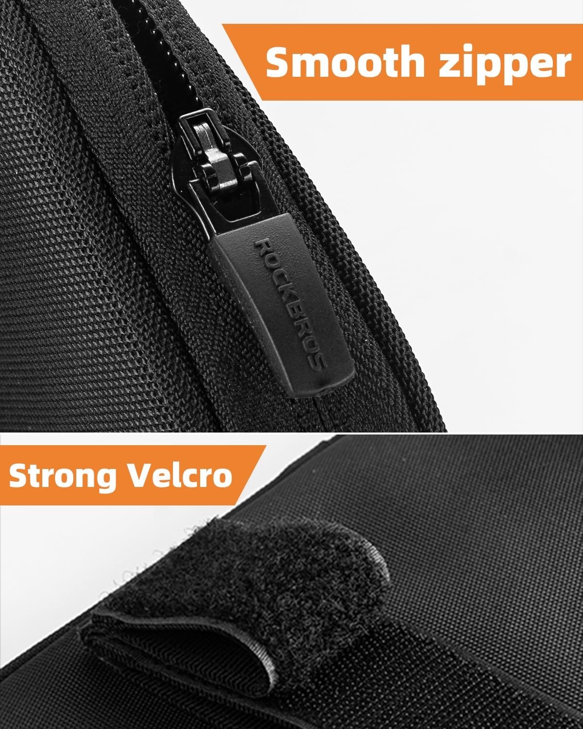 ROCKBROS Foldable Bike Bag for Rear Rack - Durable, Expandable, and Versatile -