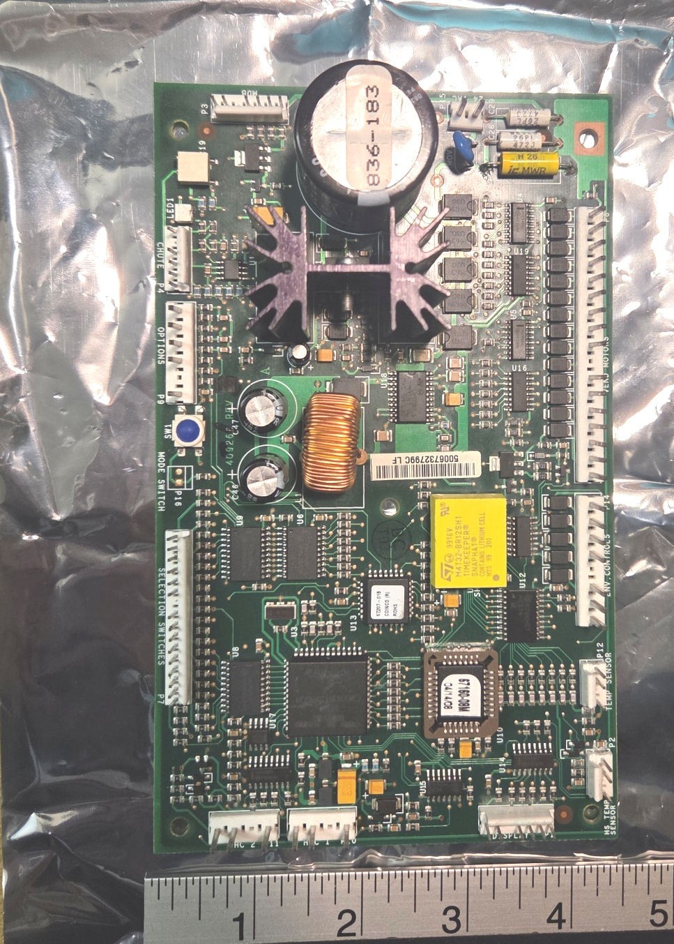 Royal 650 & 768 soda vending machine main Merlin IV control board - Tested good